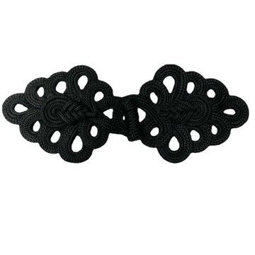 盘扣九孔琵琶扣 唐装旗袍童装九叶琵琶盘扣纽扣 装饰服装辅料