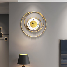 钟表挂钟家客厅现代简约 大气北欧轻奢时钟个性创意 时尚装饰挂表