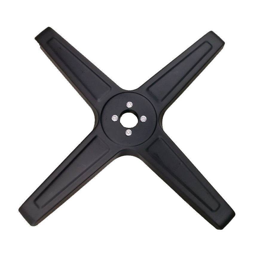 牛角扇 工业电风扇底盘 落地扇十字铁皮底座