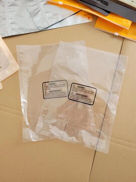 警示语服装拉链袋衣服包装袋磨砂塑料通用警告语复合自封袋批发