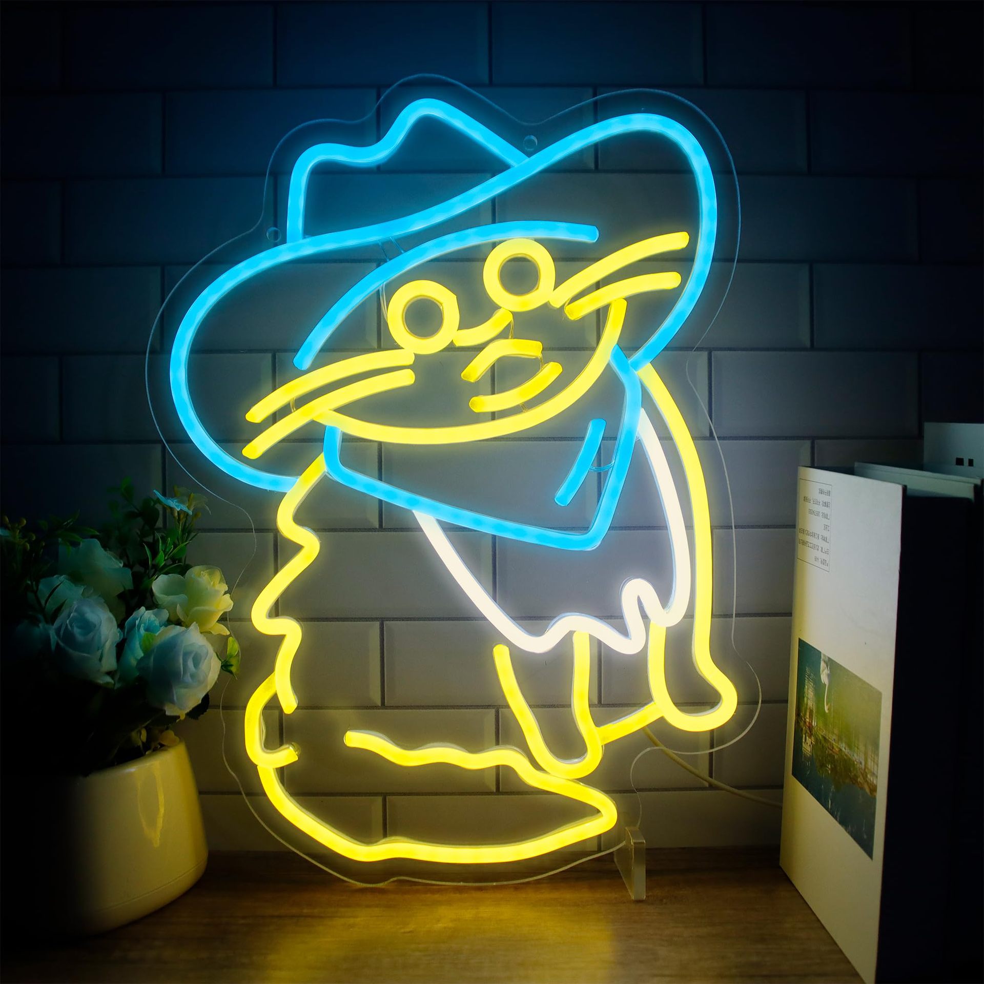 Amazon Popular Neon Light Led Luminous Modeling Light Game Hall Bar Party Holiday Decoration Cross-Border Exclusive
