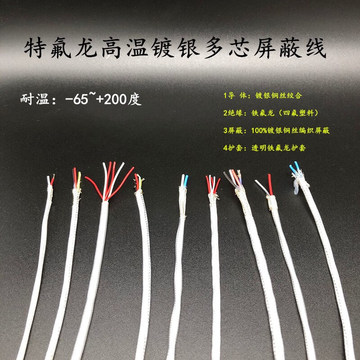 聂顿(niedun)afpf高温镀银屏蔽线 铁氟龙屏蔽线-阿里巴巴