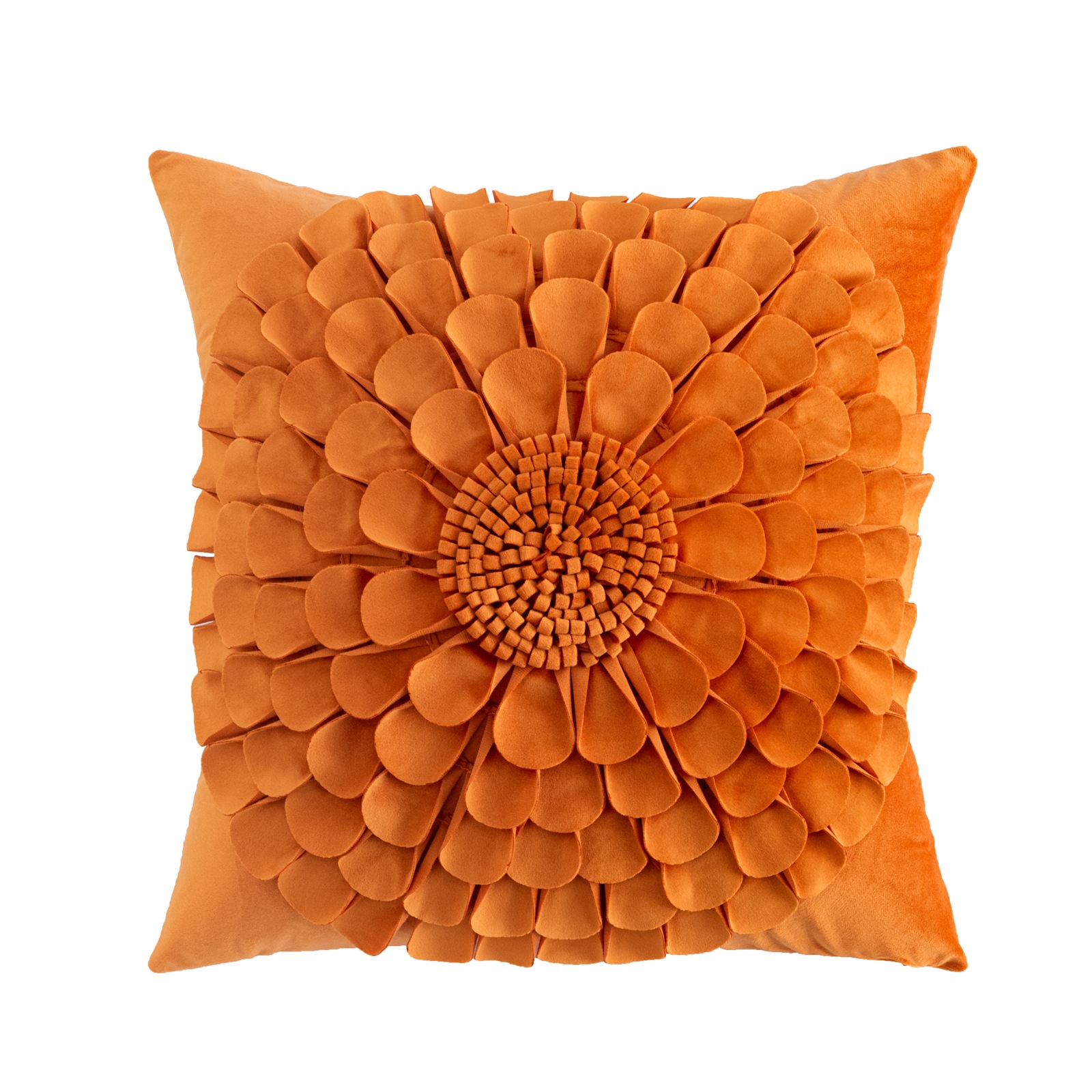 European and American Entry Lux Ins Style Sunflower Pillow Cover Villa Mansion Decorative Cushion Wedding Camping Bed & Breakfast Pillow