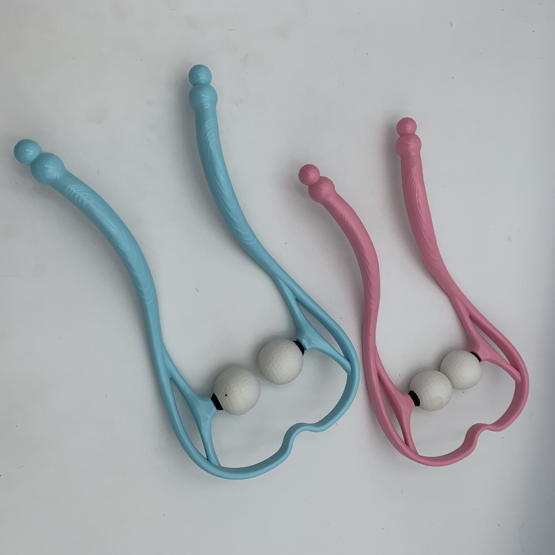 手动颈椎按摩器揉捏健身按摩夹老人颈部按摩仪厂家批发两元店百货