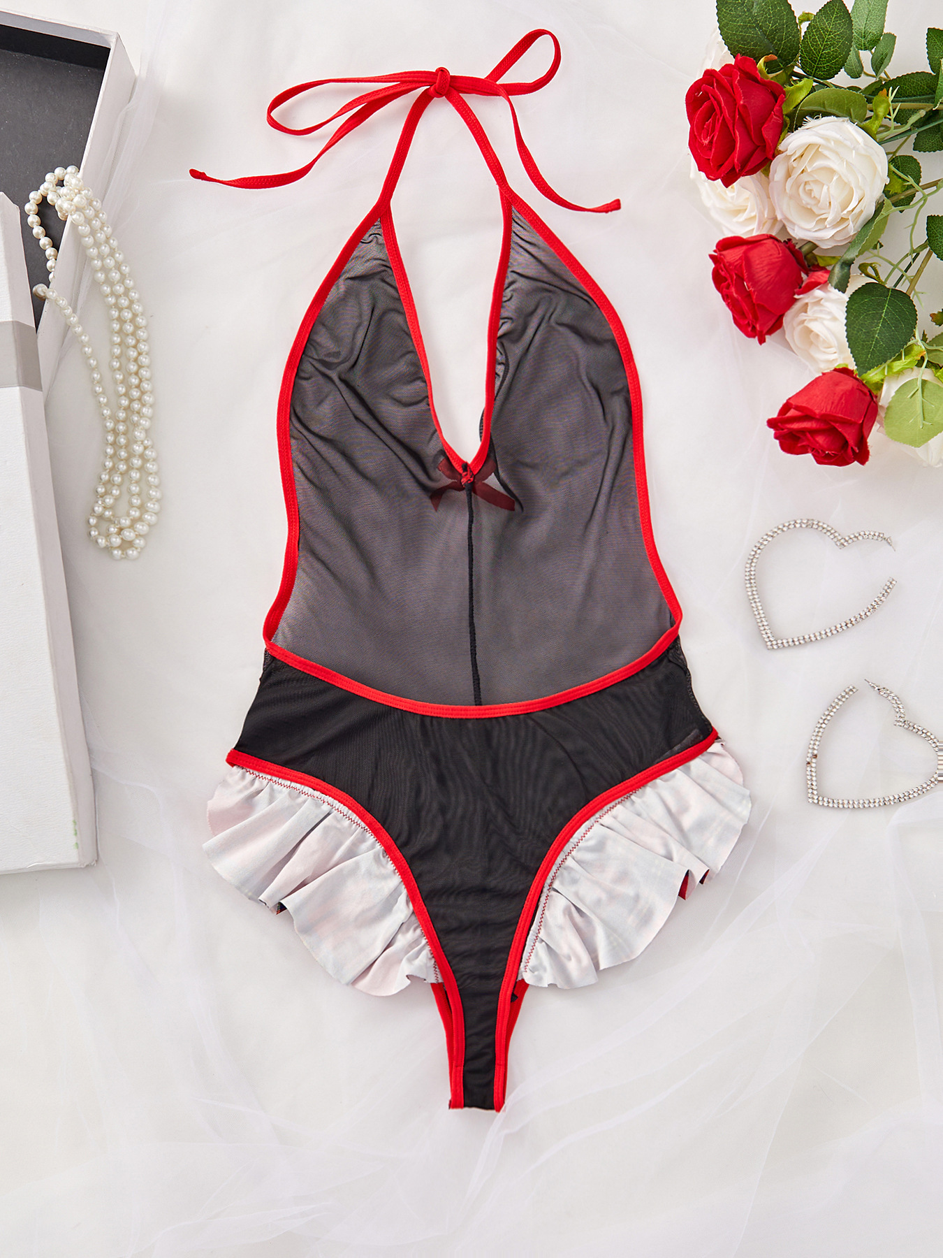 性感睡衣夏季新款性感网纱连体衣睡袍情趣内衣诱惑情调居家服套装