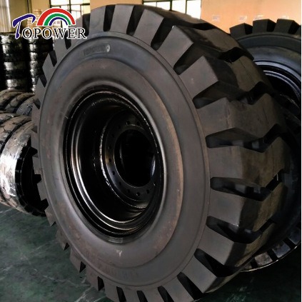 托普实心轮胎/龙门吊实心胎/正面吊实心胎/装载机实心胎18.