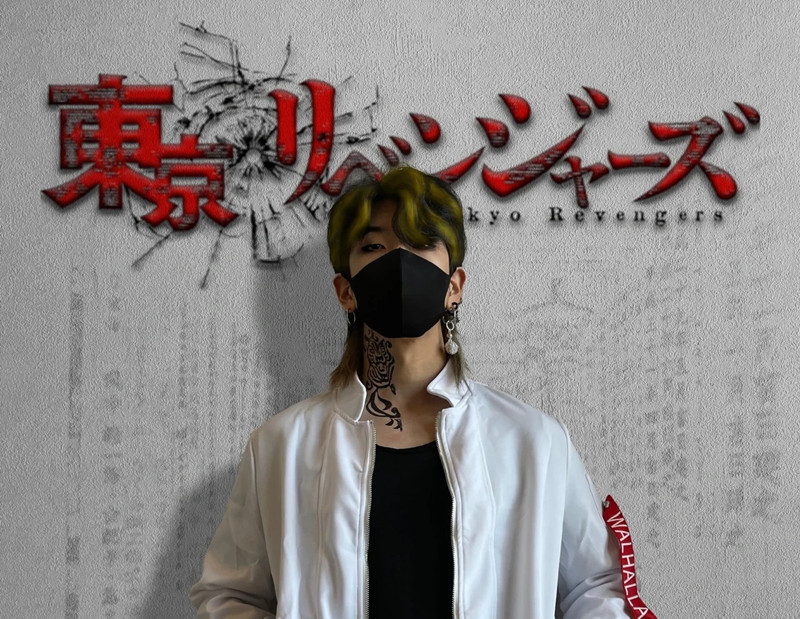 东京复仇者佐野万次郎mikey龙宫寺坚罪罚羽宫一虎动漫纹身贴定 制