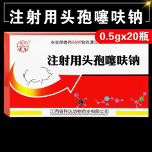 处方注射用头孢噻呋钠 兽用针剂兽药猪牛羊盐酸头孢注射液 头孢