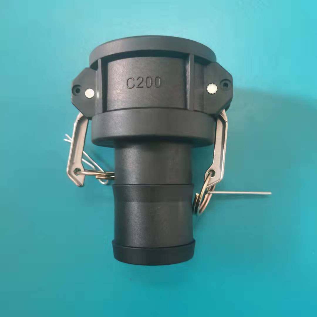 慈溪品乐厂家直销pp塑料快速接头c型拌把式母端接头