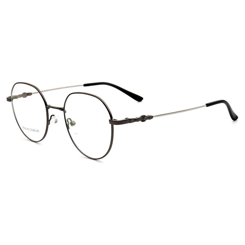 六九工厂批发新款记忆钛合金眼镜框男女款超轻超弹可配防蓝光m010