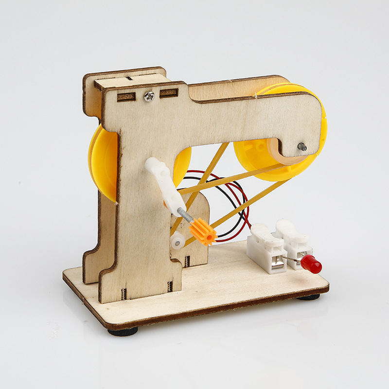 科学实验玩具科技小制作小学生diy手工制作材料包自制手摇发电机