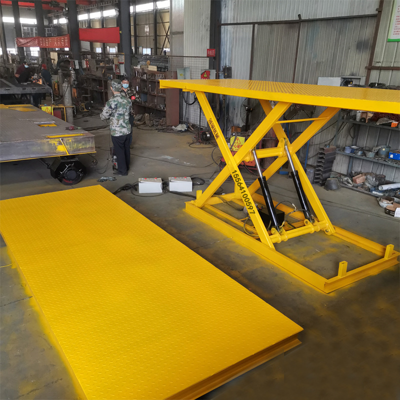 厂家直供固定式剪叉升降台 3吨厂房液压升降平台 楼层物料提升机