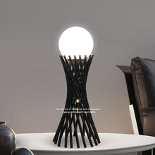 卧室床头灯2024年新款创意个性圣杯客厅装饰台灯现代简约书房灯具