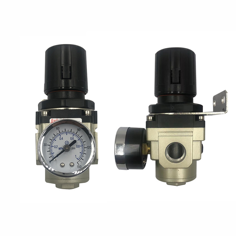 2成交1个气动调压阀gr200-08/10气压可调式调节阀带表带