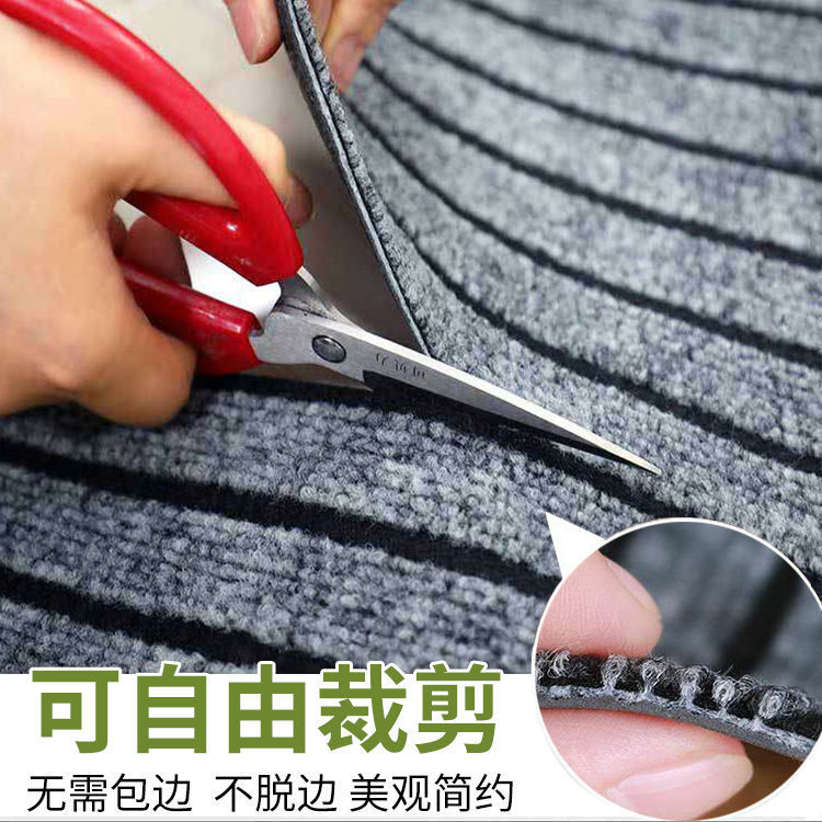 Seven Stripes Office Carpet Bedroom Full of Cement Floor Universal Kitchen Floor Mat Live Studio Floor Mat Commercial Cutting