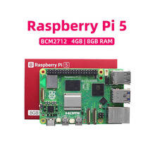 树莓派4B/5代开发板 Raspberry Pi 5 4G/8G Arm Cortex-A76 Linux