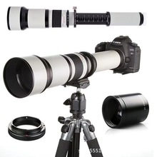 650-1300 F8长焦镜头手动对焦相机长焦微单全画幅单反远摄镜头