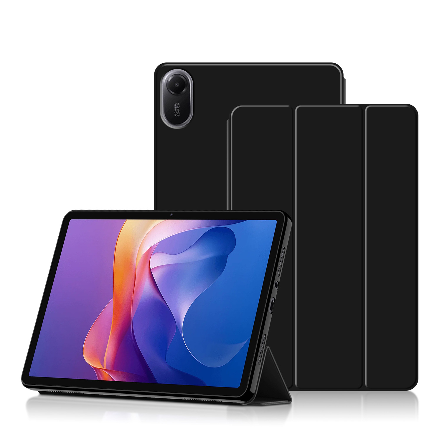 适用红米Redmi pad 2保护套pad pro/SE 平板皮套支架全包防摔壳
