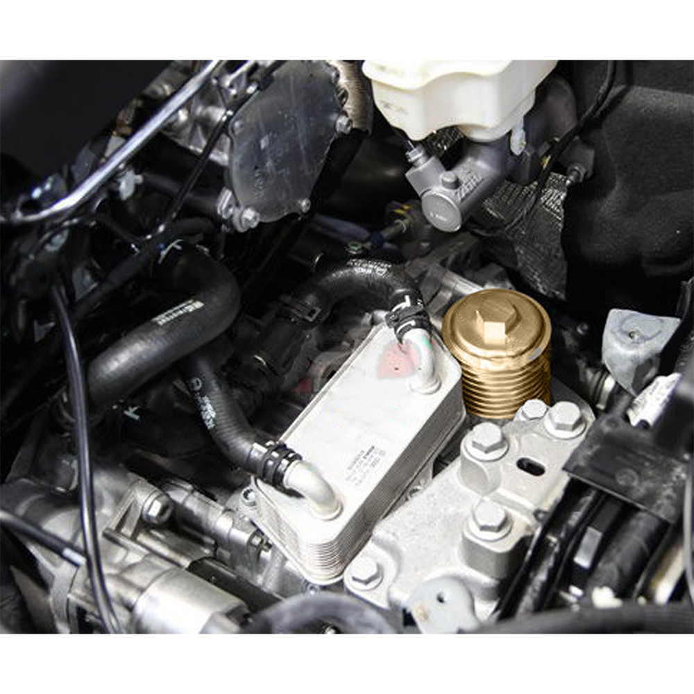 跨境改装 汽车机油滤清器盖 ea888发动机机油盖底座适配器