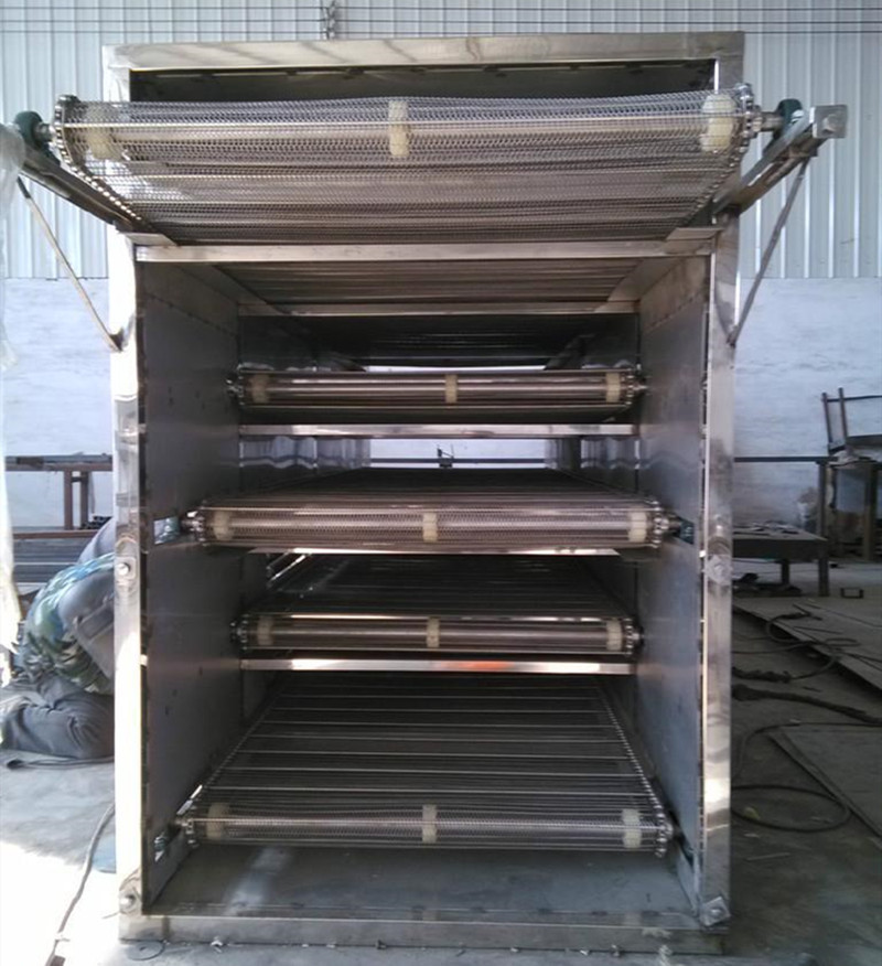 带式枸杞陈皮烘干机多层连续桂圆海鲜干燥机中药材蔬菜烘干机商用