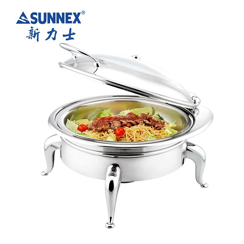 sunnex新力士液压自助餐炉电磁炉加热可视布菲炉嵌入式w35100