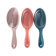 Relaxing Elastic Massage Comb Portable Hair Brush Massage Br