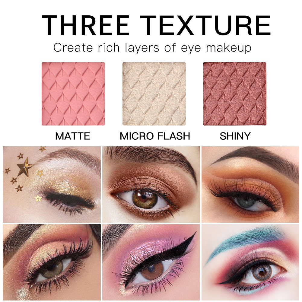 Missrose Makeup Set Exclusive for Cross-Border Multicolor Eye Shadow Plate Discoloration Resistant Complete Set for Beginners Beauty Gift Box