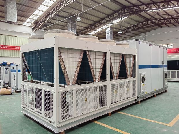 净化厂房车间屋顶式直膨空调机组组合式风冷恒温恒湿直膨一体机组