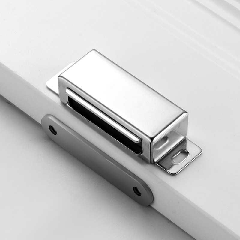 不锈钢磁碰柜门磁吸柜吸橱柜柜门碰珠卡扣吸磁性衣柜强磁门吸锁扣