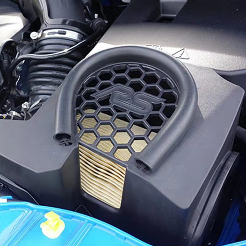 适用于15-18款新福克斯翼虎改装高流量rs进气罩进气风箱盖罩