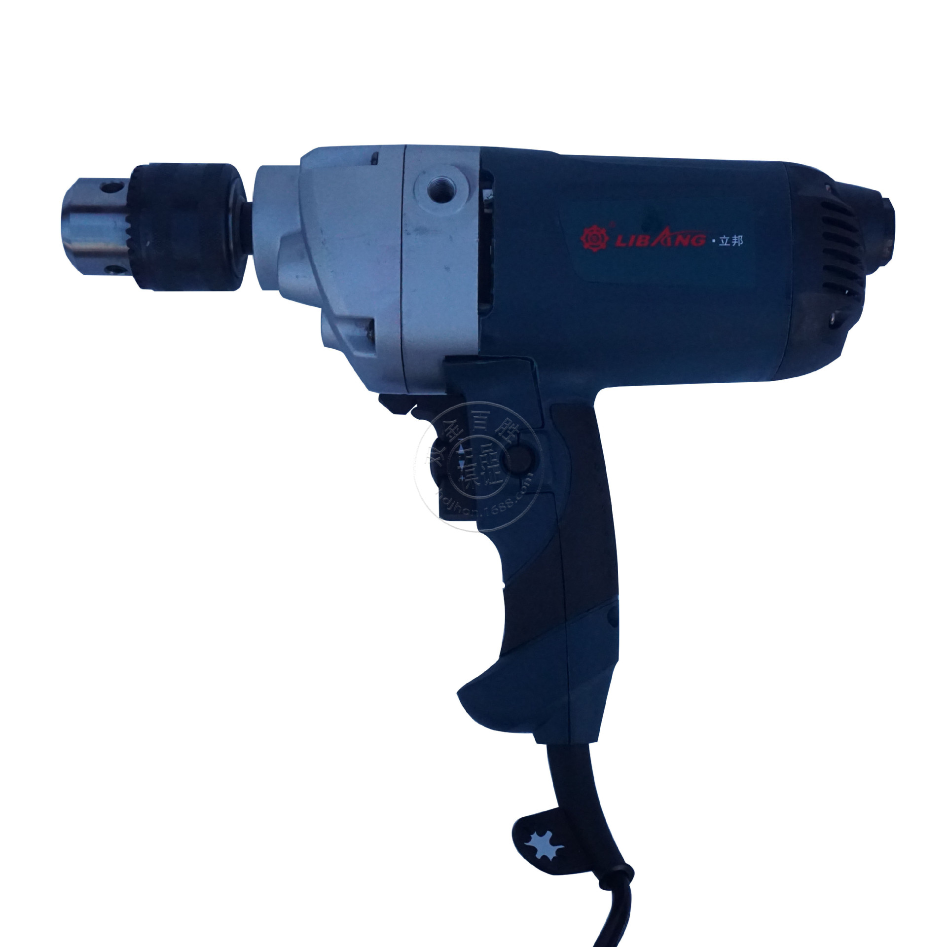 立邦1301低速钻16飞机钻正反调速手电钻三级变速1050w大功率钻钢