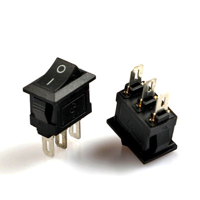 船型开关kcd11开关10x15翘板开关,3脚2档船形开关