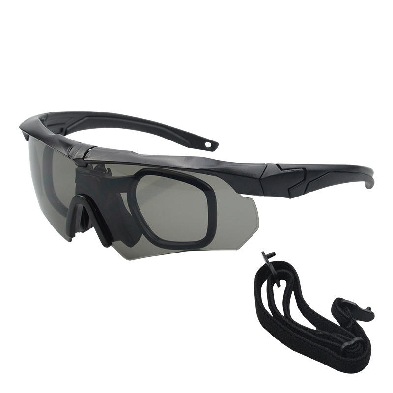 野外战术防风沙特种兵cs军迷射击防弹护目镜射击防护眼镜单只
