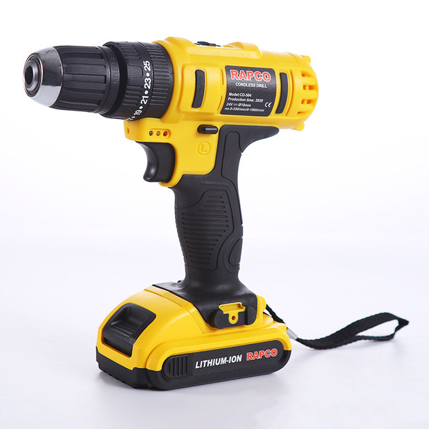 定制润泰厂家直供手电钻锂电手持冲击电钻家用电动打孔钻批发logo