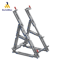 BuildMOC 兼容乐高小颗粒益智拼插积木玩具千年隼支架 75257专用