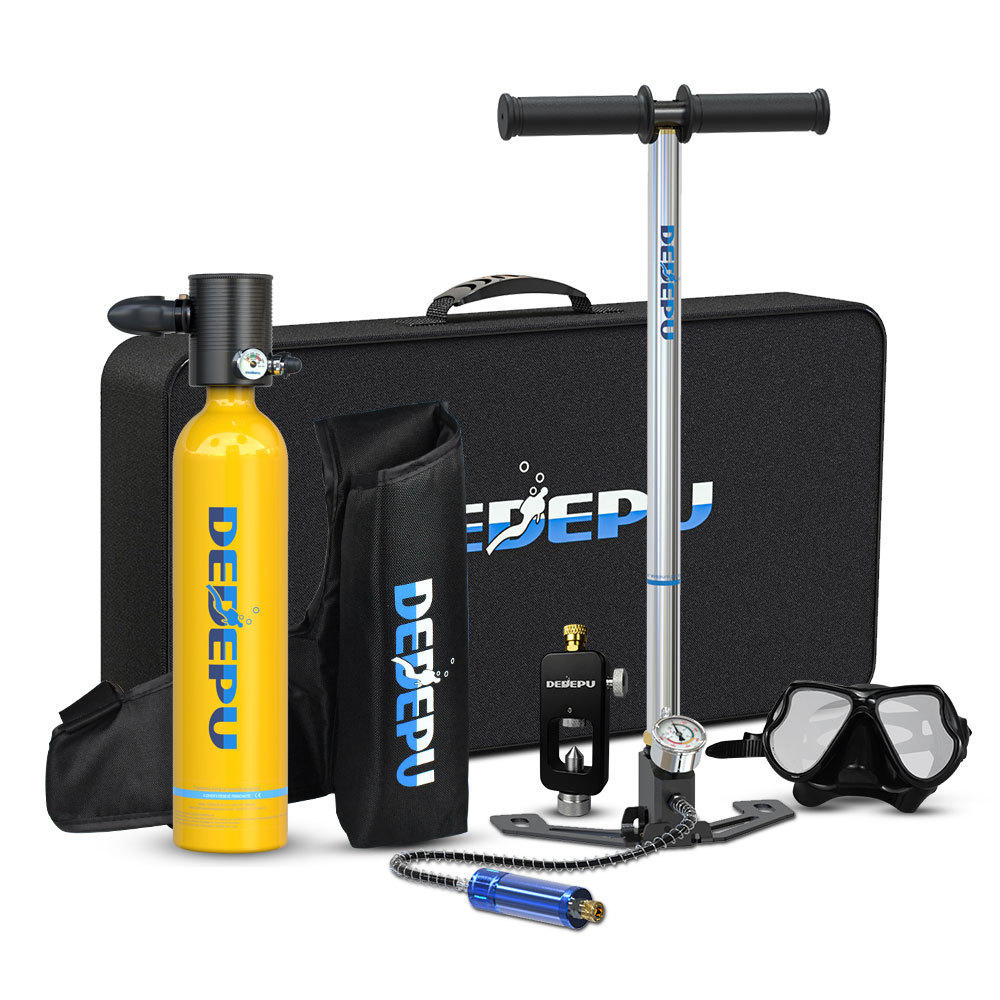 加急单2021冬潜水呼吸器深潜便携水下氧气罐小气瓶全套长时间游泳捕捞
