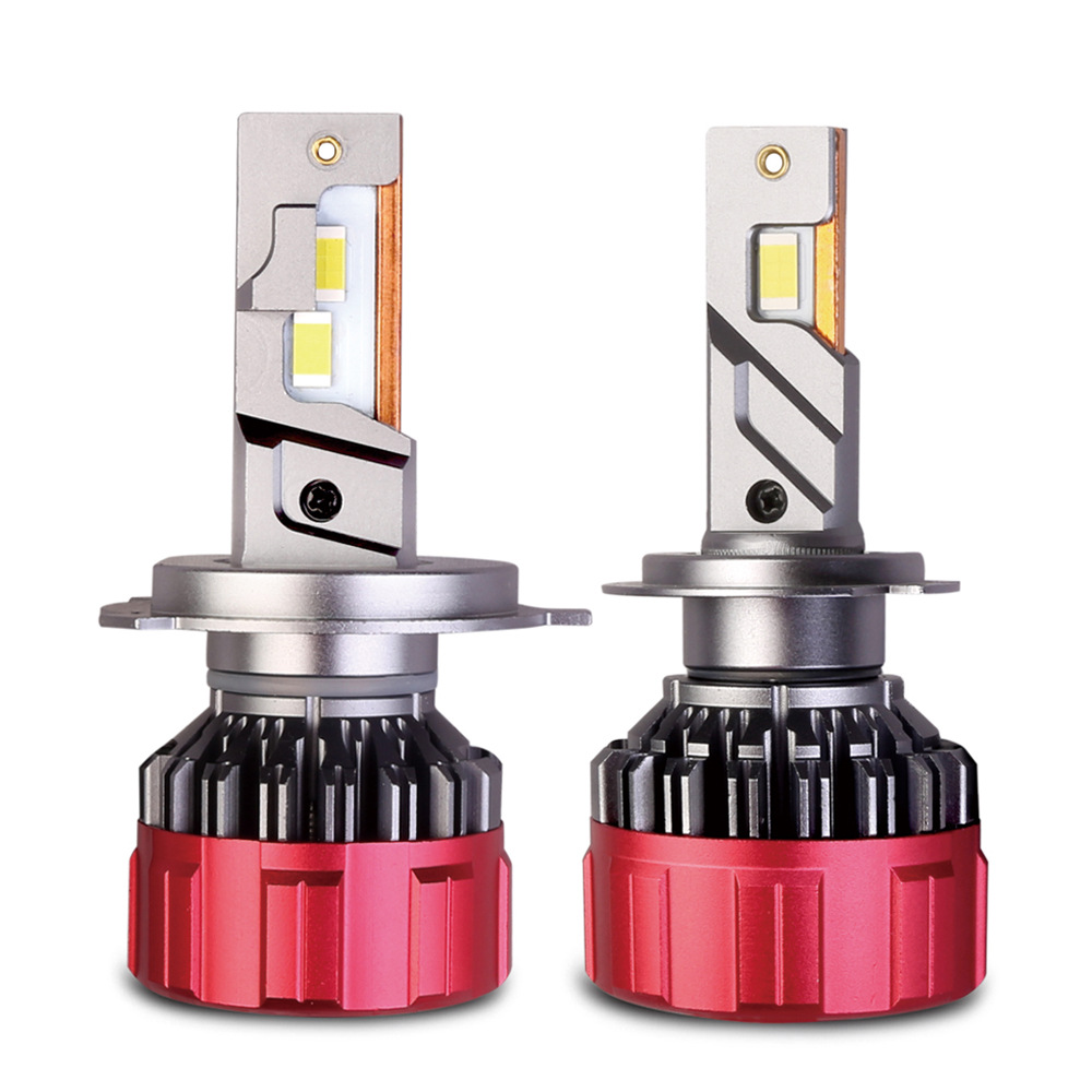 鲸特汽车led大灯强光灯泡h1h7h4远光近光灯9012改装h11超亮9005-报价