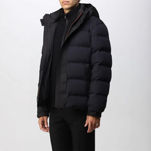大牌平替 EZ*24新款男士户外休闲羽绒夹克可拆卸帽立领滑雪羽绒服