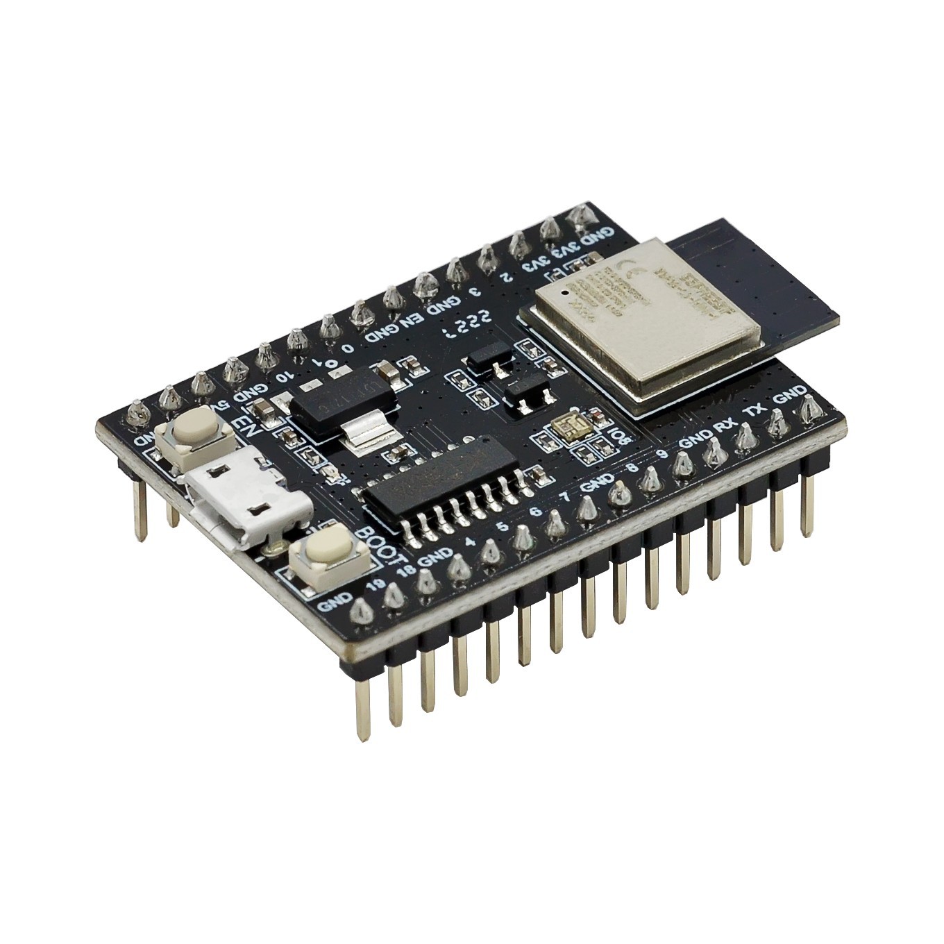 esp32-c3开发板 核心板 搭载esp32-c3-mini-1模组wifi蓝牙5.
