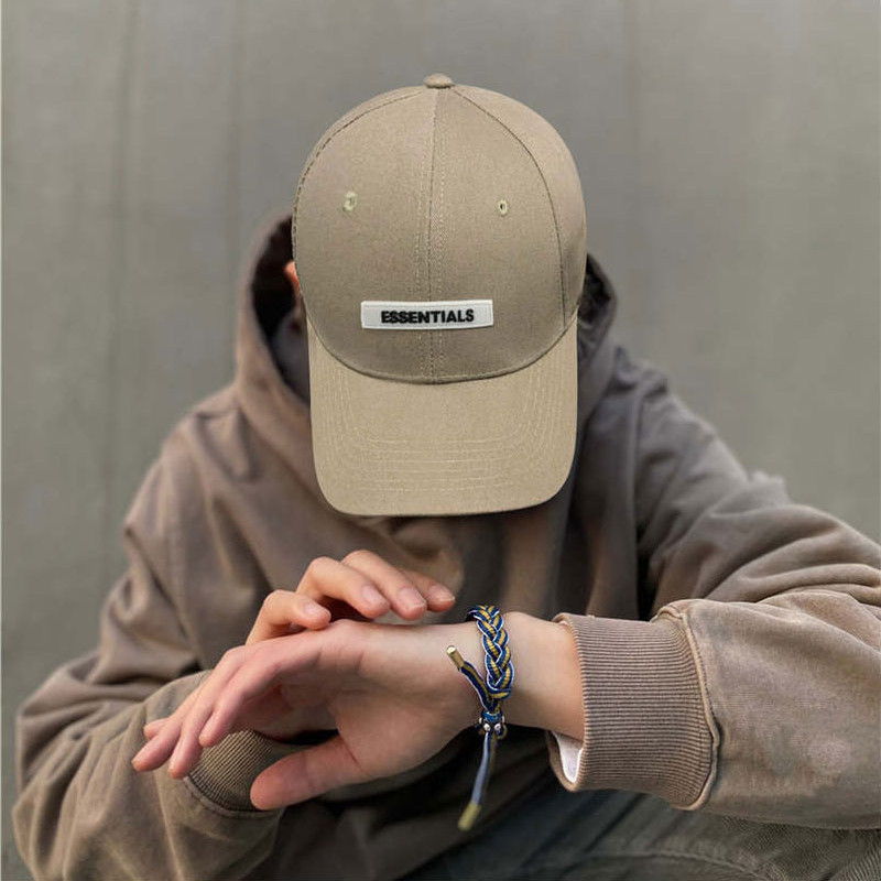fear of god fog essentials复线鸭舌帽男女潮牌高街遮阳棒球帽