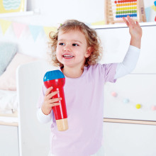 欧蒙回声鸣音麦克风话筒扩音器玩具男女小孩宝宝儿童音乐益智早教