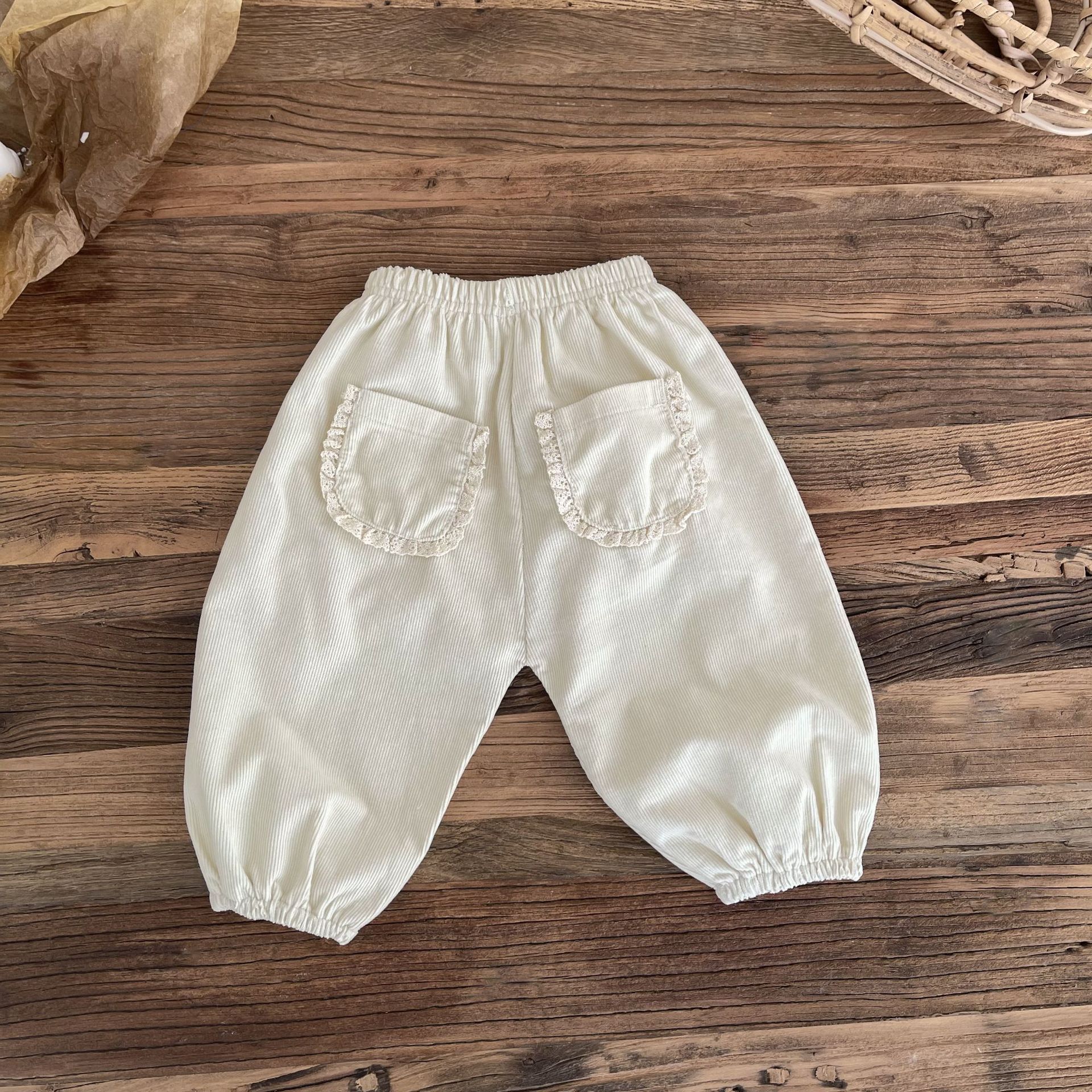 兜兜女童休闲裤