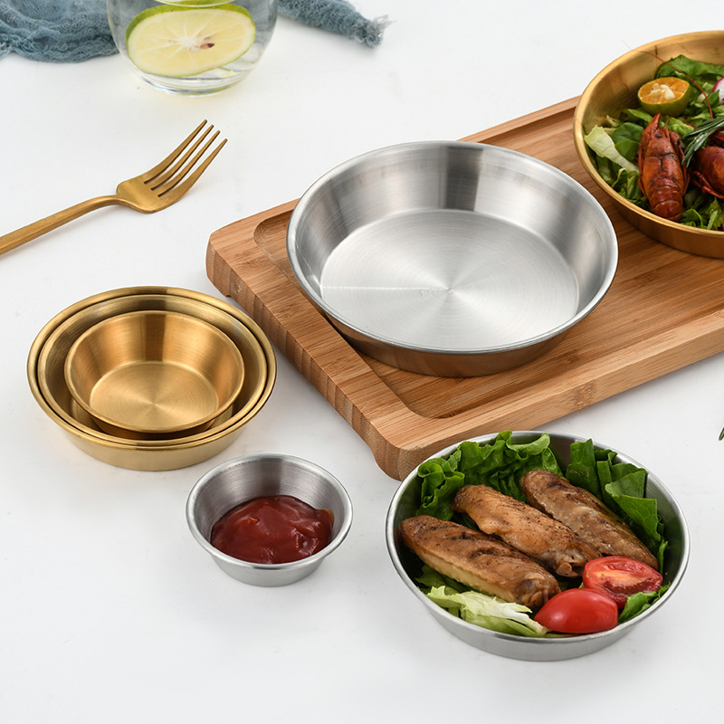 304 Stainless Steel Sauce Cup Western Steak Sauce Cup Cooking Dish Salad Sauce Seasoning Bowl Dipping Cup Dipping Dish