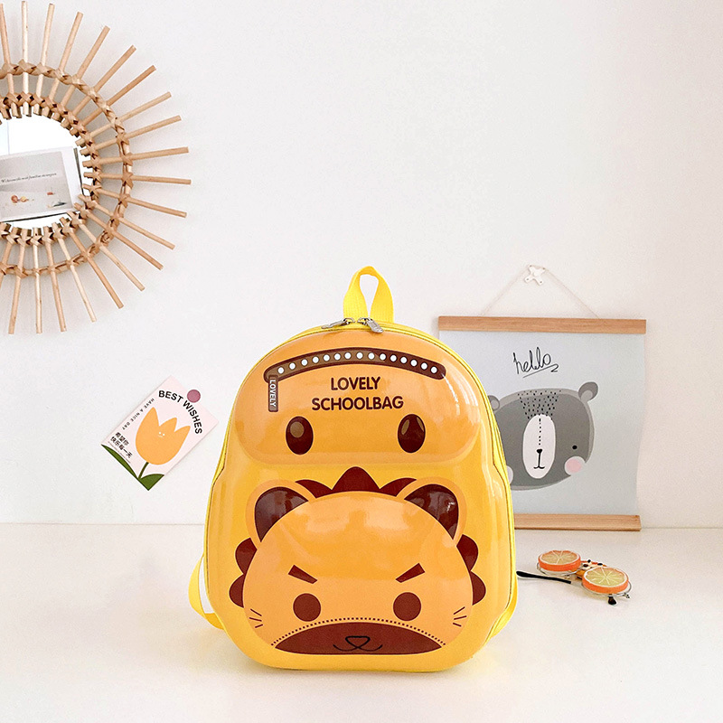 School Season Kindergarten Baby Children's Schoolbag Cartoon Eggshell Boys' Backpack Cute Girl Burden Alleviation Backpack