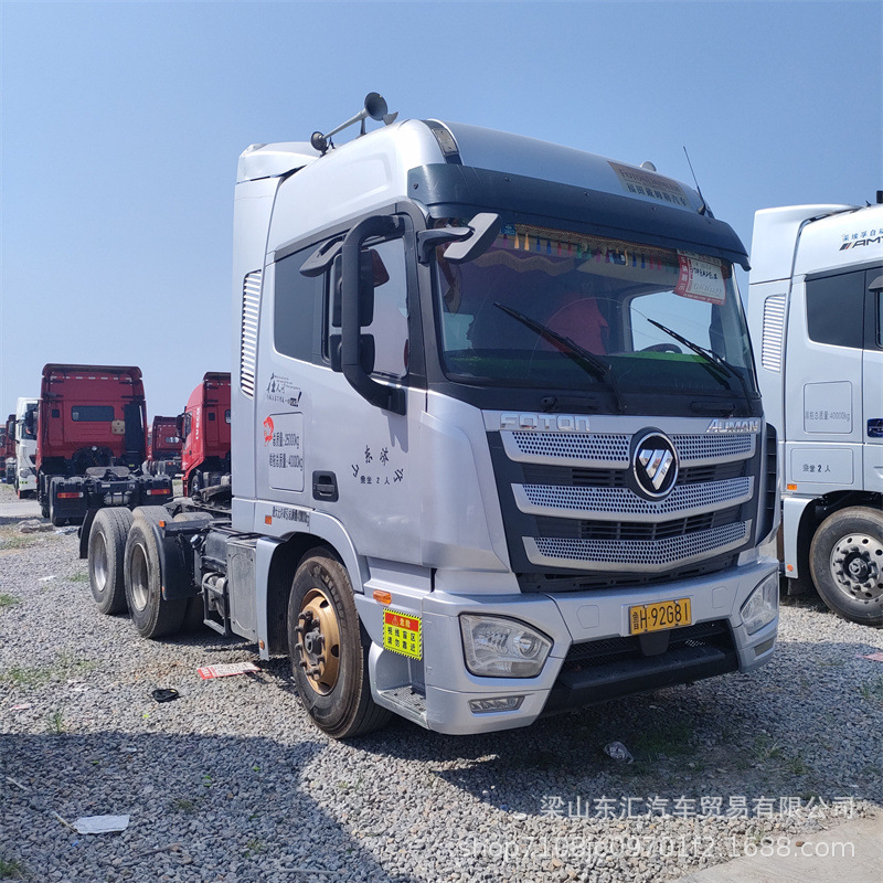 购销二手重豪沃汽牵引车 汕德卡550马力牵引车 出口后双驱牵引车