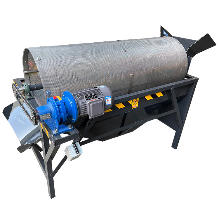 电动滚筒筛砂机