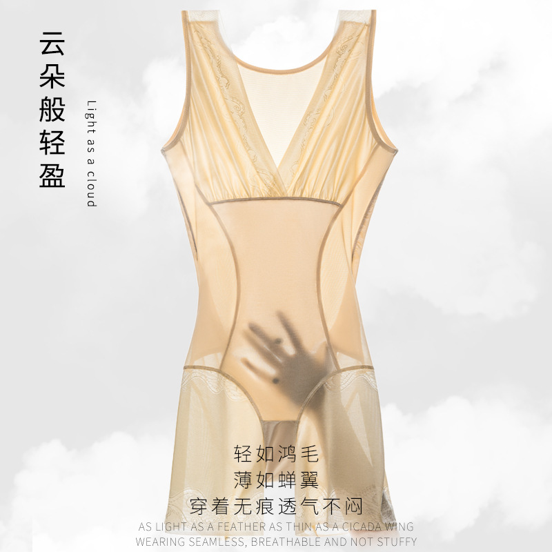 女束身衣塑形平腿收腹塑身四季款后脱美人连体美体塑身衣产后瘦身