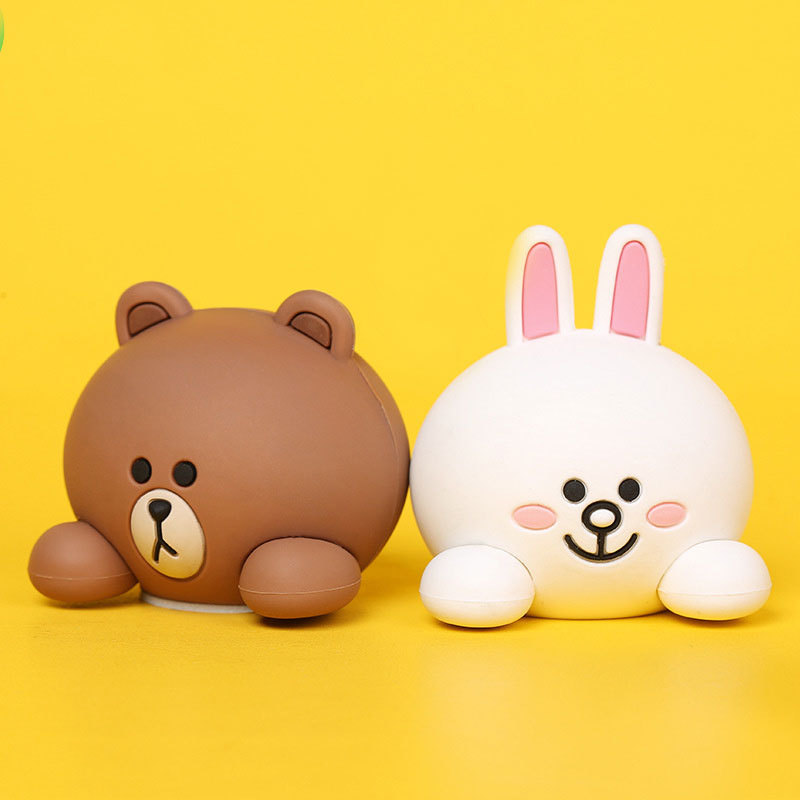 pvc塑胶公仔 滴胶立体3d2d礼品赠品企业ip形象可爱卡通摆件玩具