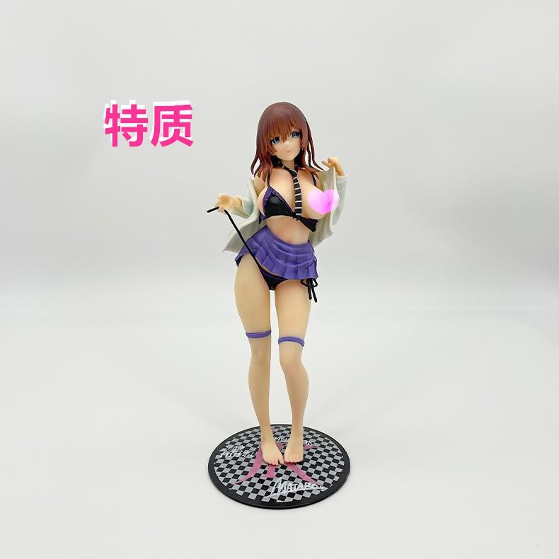 大气工业 女高中生 湿身的jk 黑峰彩 制服 特质 1/6 手办模型