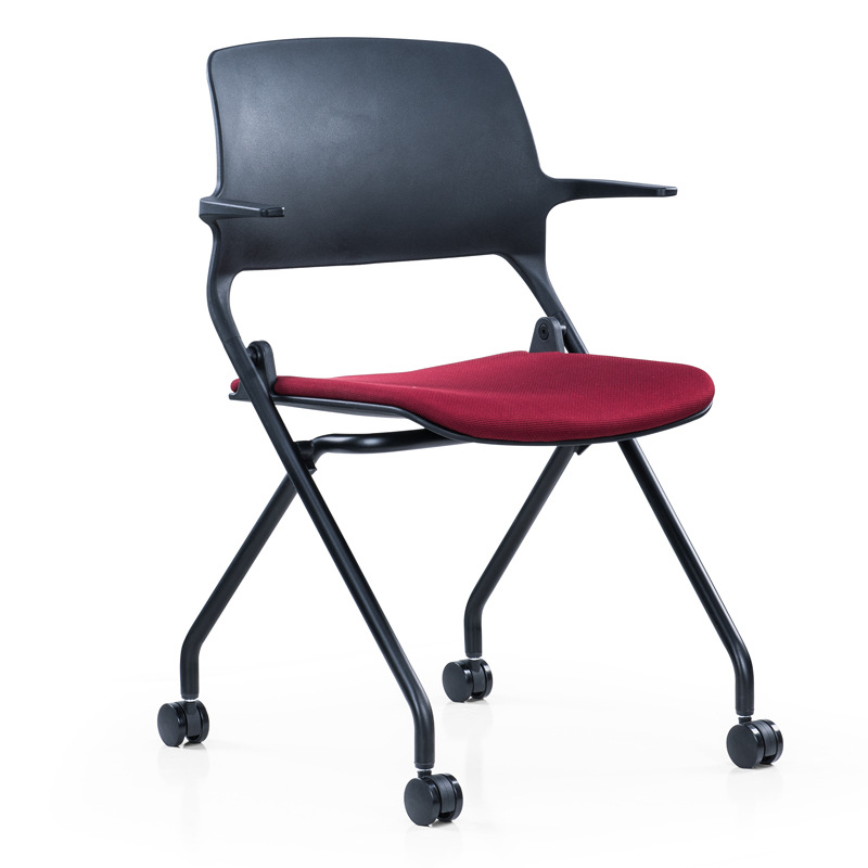 厂家直供塑料靠背会议椅移动学校公司会议椅会议室椅子智慧室椅子